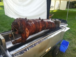 Hog roast picture Dukes roasters