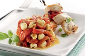 Sunblaze tomato mozzarella salad